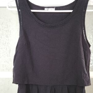 2/25$***JACQUELINE DE YOUNG / Black Sleeveless Dress